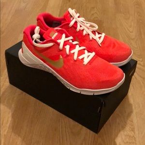 Nike Metcon 3 - NikeID - Red White Gold 7.5